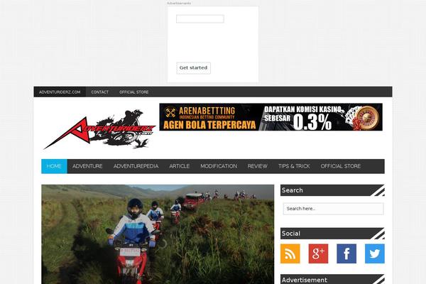BlockWP theme site design template sample