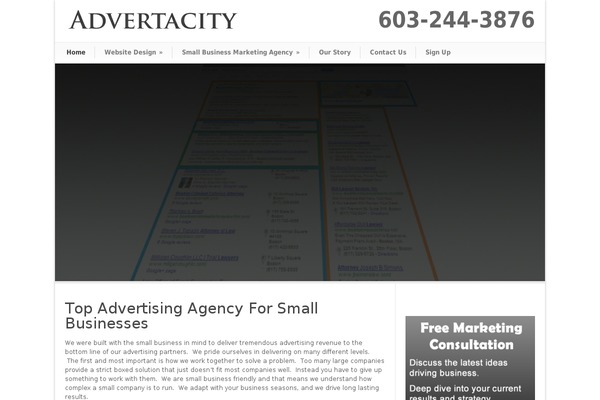 Modernize v3 theme site design template sample