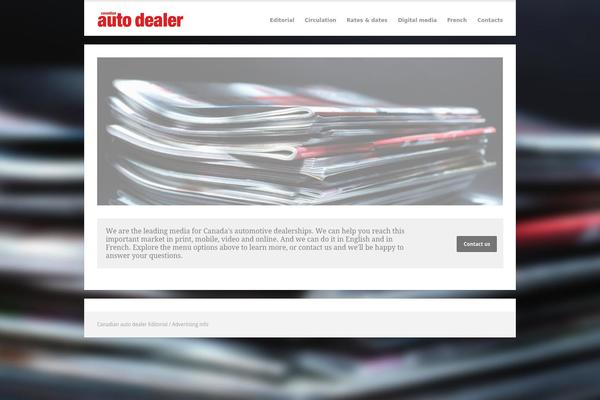 Uber theme site design template sample