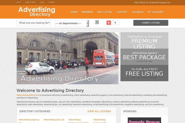Dt theme site design template sample