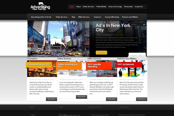 Fo theme site design template sample