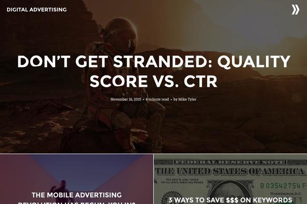 Ink theme site design template sample