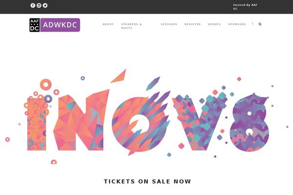 Thekeynote theme site design template sample