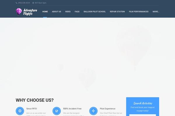 Adventure-tours theme site design template sample