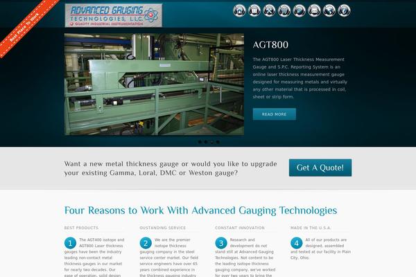 inFocus theme site design template sample