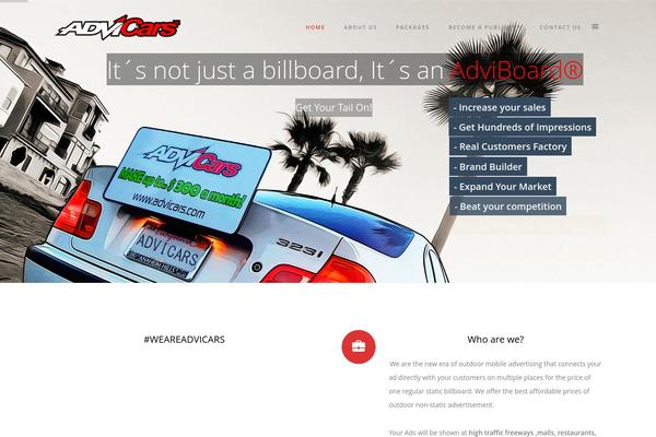 NAMO theme site design template sample