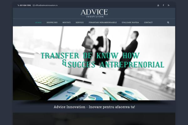 Howes theme site design template sample