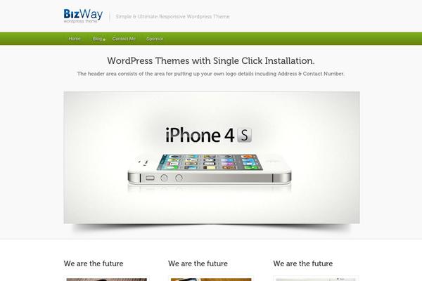 BizWay Theme theme site design template sample