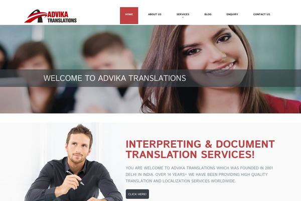 Hestia-pro theme site design template sample