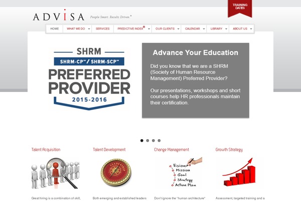 advisa theme websites examples