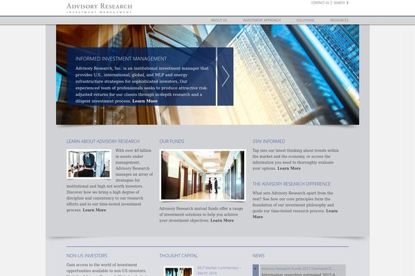 Ari theme site design template sample