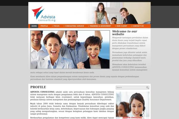 Businesscorp theme site design template sample