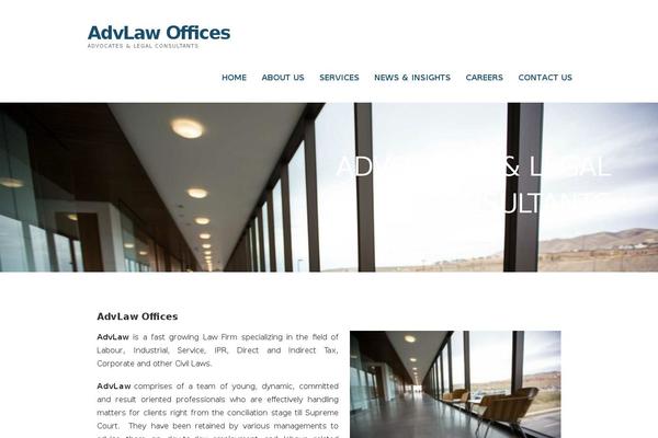 Ascension theme site design template sample