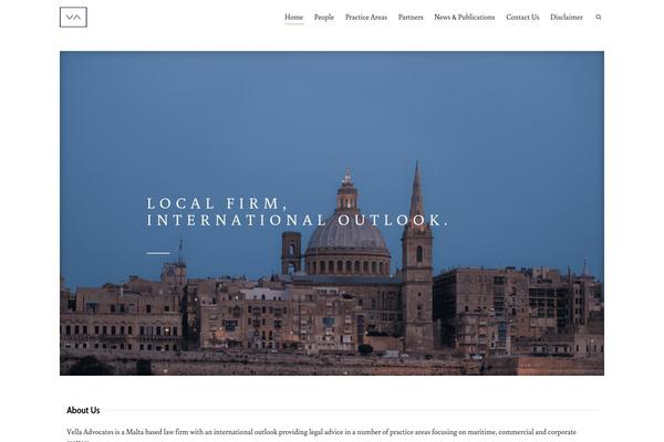 Dante theme site design template sample