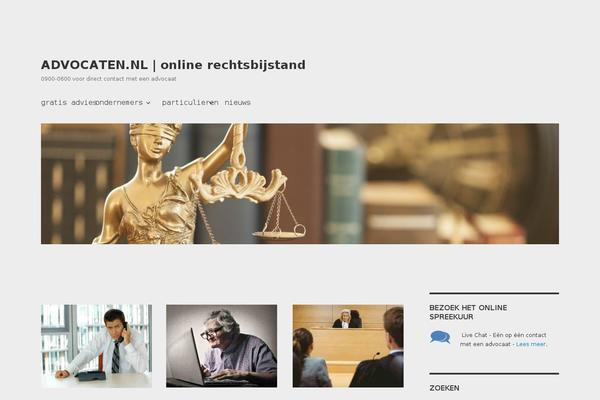 Twenty Sixteen theme site design template sample