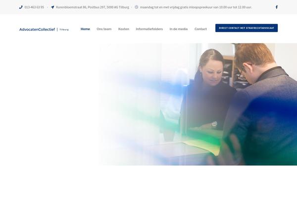 Infinite theme site design template sample