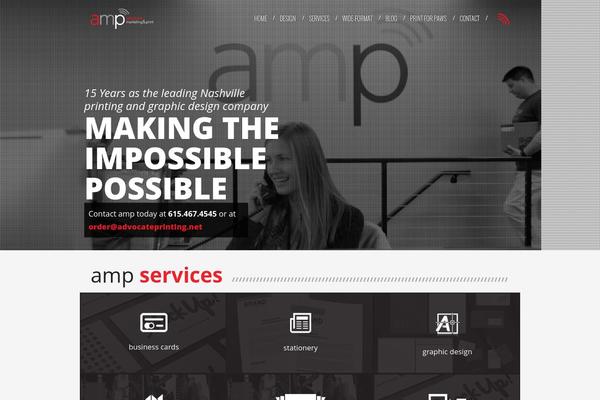 Advocate theme site design template sample