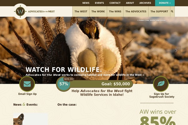 advocateswest.org site used Advocates