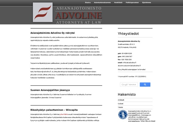 Site using Elementor plugin