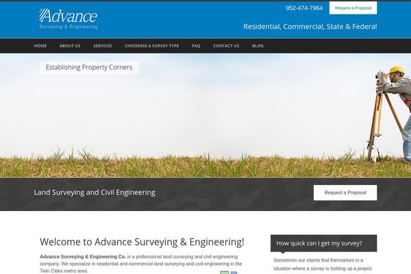 advsur.com site used Advance