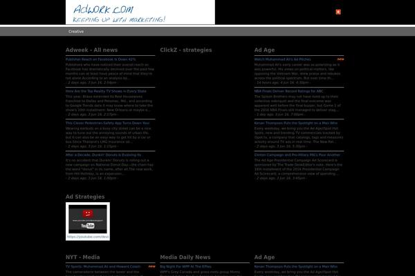 Onenews Premium theme site design template sample