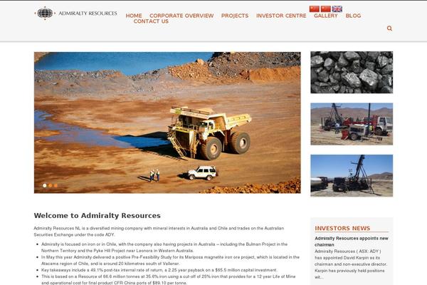 ady.com.au site used Admiralty