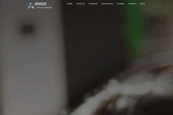 adynor.com site used Tesseract-master_branch