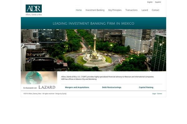 Cardinal theme site design template sample