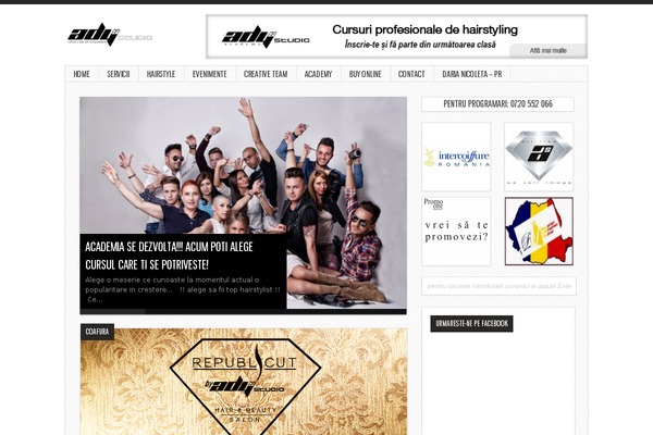 Ares theme site design template sample