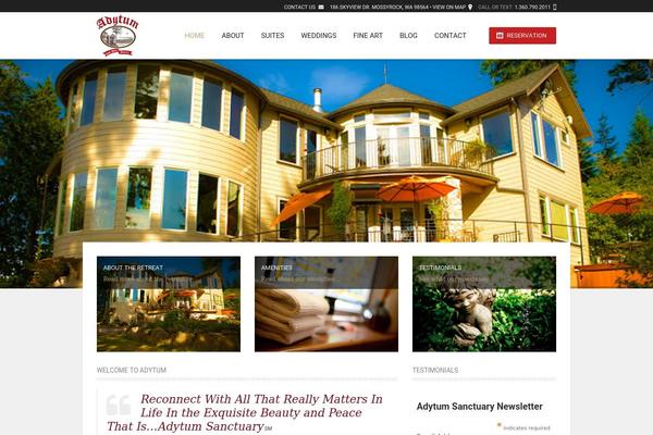 Essence-pro theme site design template sample