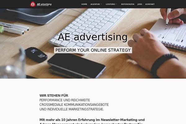 ae-advertising.com site used Oneup.theme.1.6.9