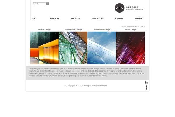 Site using Filterable-portfolio plugin