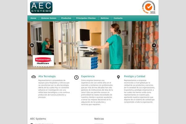 aec.cl site used Aectheme