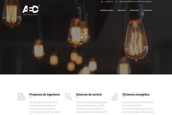 Bridge theme site design template sample