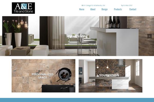 Ultimatum theme site design template sample
