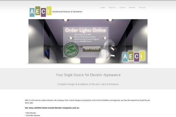 Reflection theme site design template sample