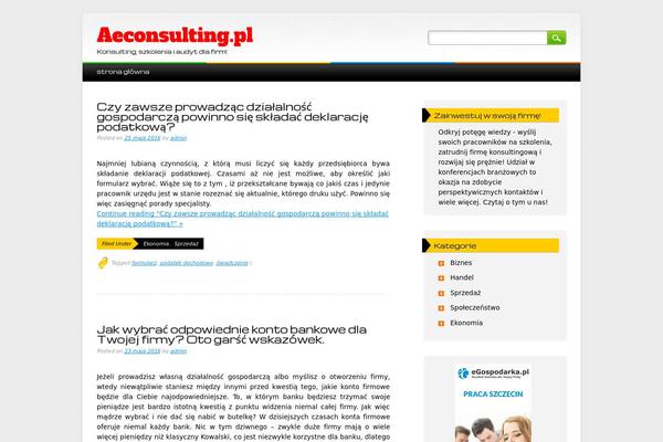 Major Media theme site design template sample