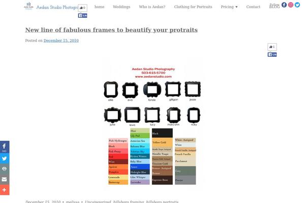 Photocrati theme site design template sample