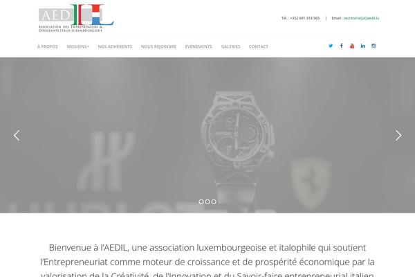 Uplift theme site design template sample