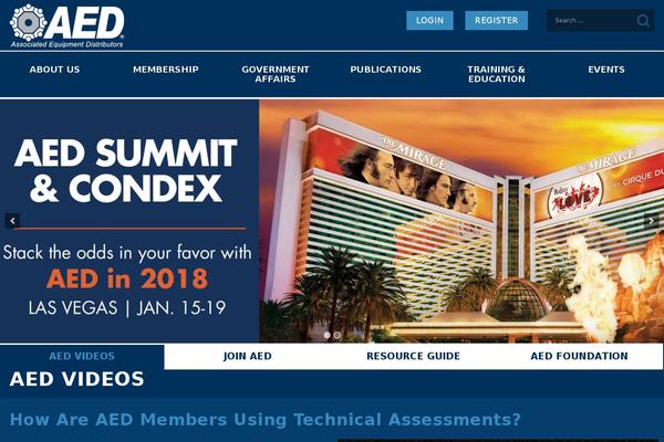 aednet.org site used Aed
