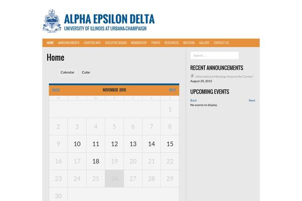 Rookie theme site design template sample
