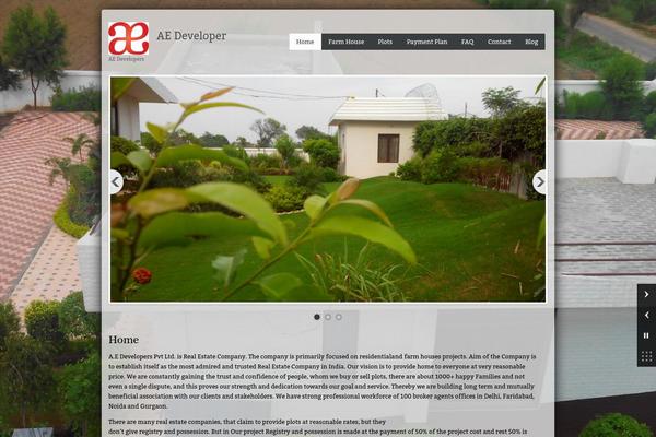 aefarms.in site used BizStudio Lite