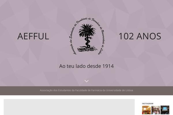 Site using Smooth Scroll Up plugin