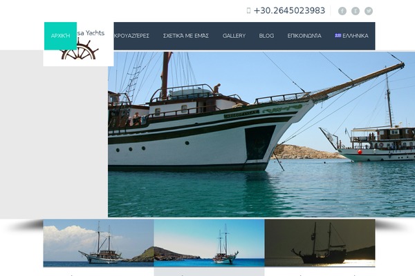 Tisson theme site design template sample