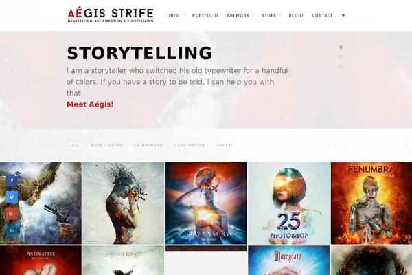 Haar theme site design template sample
