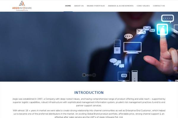 Site using Carousel Slider plugin