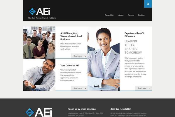 Archtek theme site design template sample
