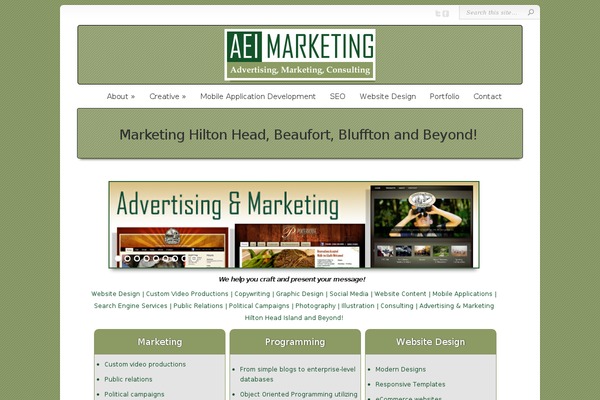 Decoy theme site design template sample