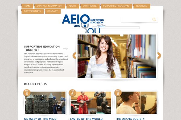 aeioandyou.org site used PaperPlane