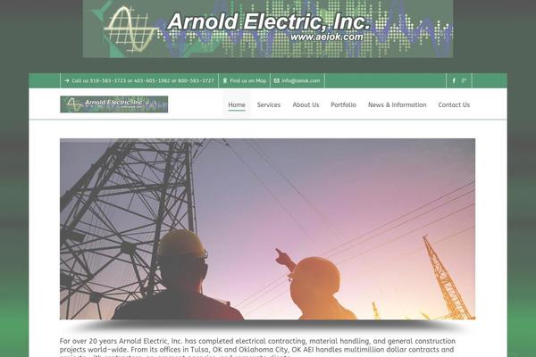 Highend theme site design template sample